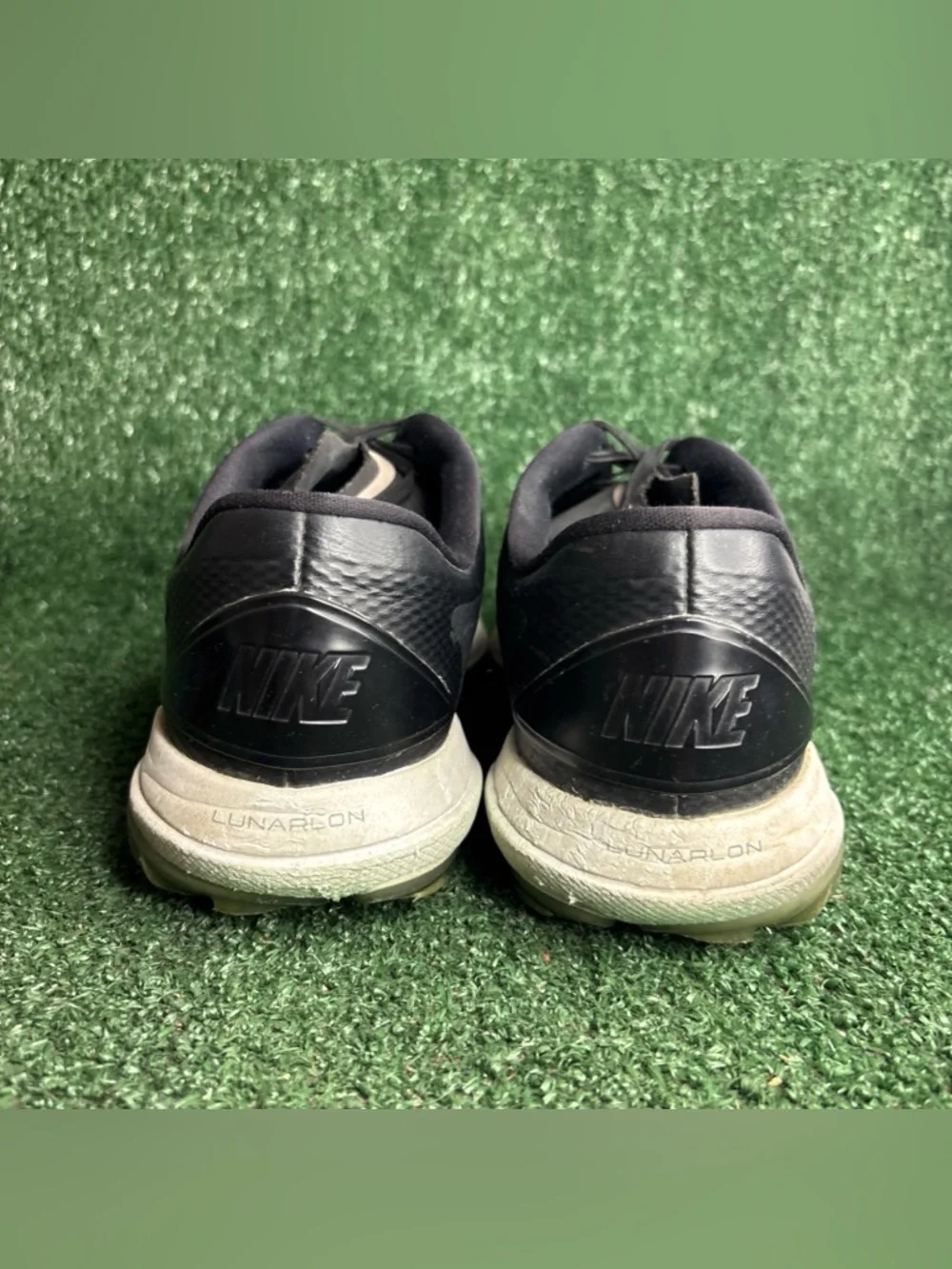 Nike Lunar Control Vapor 2 Golf Shoes Men’s 10.5 899633-002‎ Black White